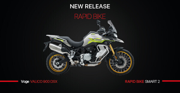 VOGE VALICO 900DSX AND RAPID BIKE SMART2: A WINNING COMBINATION FOR NEW ADVENTURES