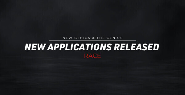 RACE NEW APPLICATIONS RELEASED!