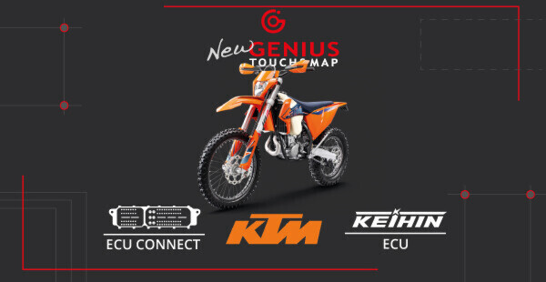 REMAP WITH NEW GENIUS THE KEIHIN ECUS INSTALLED ON KTM, HUSQVARNA AND GASGAS