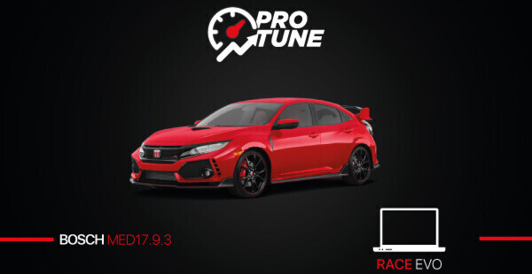 ProTune: Stage 1 for Honda Civic Type R with Bosch MED17.9.3 ECU