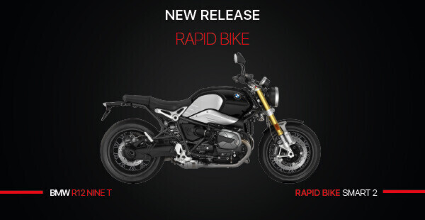 BMW R12 NINE T BOOSTED WITH RAPID BIKE SMART 2: MORE TORQUE, MORE CONTROL, SAME RETRO APPEAL