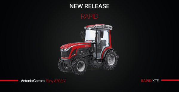 Efficiency and Power on Antonio Carraro Tractors