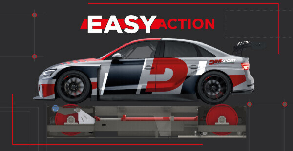 Easy Action, the new power test bench for car accessible to everyone but without compromise