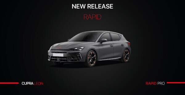 New Cupra Leon: +25hp with Rapid PRO