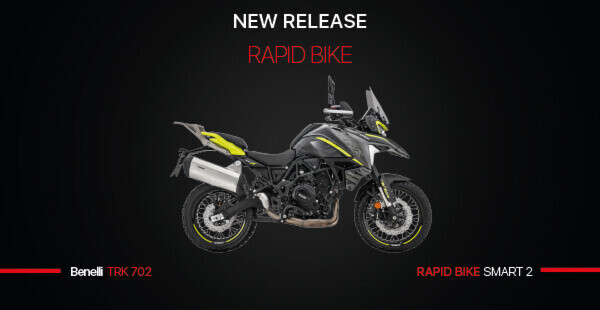 RAPID BIKE SMART2 AND BENELLI TRK 702; THE COMBINATION FOR CONQUERING